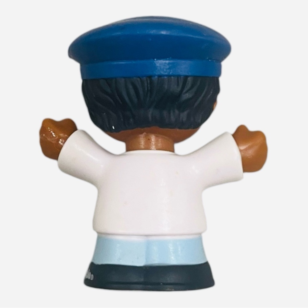 Fisher Price replacement little people travel together Blue/White toy figure - Picture 4 of 5